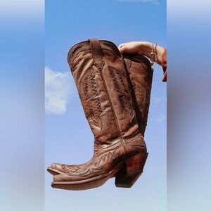 Corral women’s overlay cowboy boots